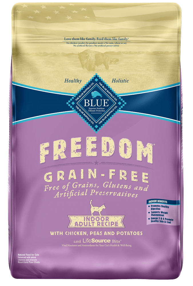 Blue Buffalo Freedom Grain Free Indoor Chicken Recipe Dry Cat Food