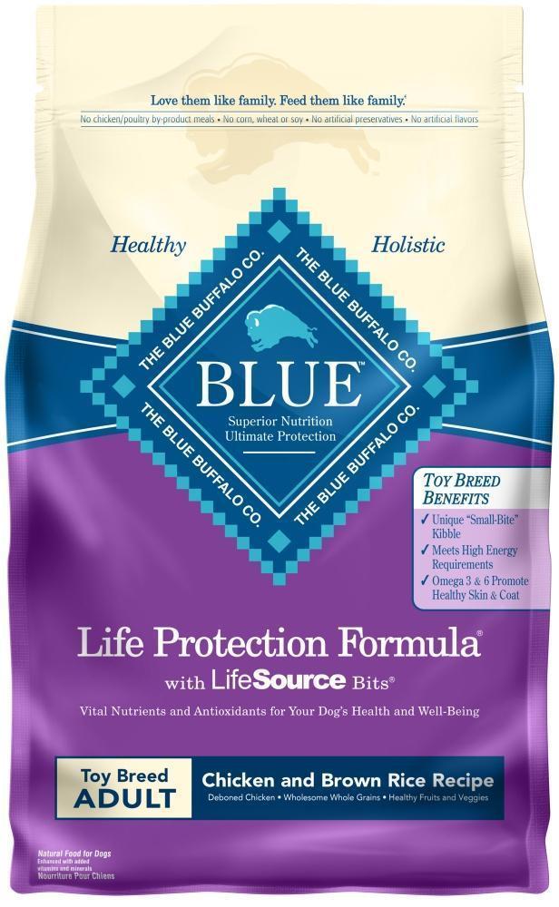 Blue Buffalo Life Protection Formula Natural Chicken & Brown Rice Recipe Adult Toy Breed Dry Dog Food