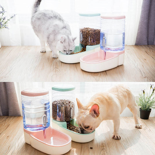 3.8L Automatic Pet Feeder Large Capacity Water Dispenser For Cat Big Dog Drinker Animal Drinking Bowl Dogs Feeder